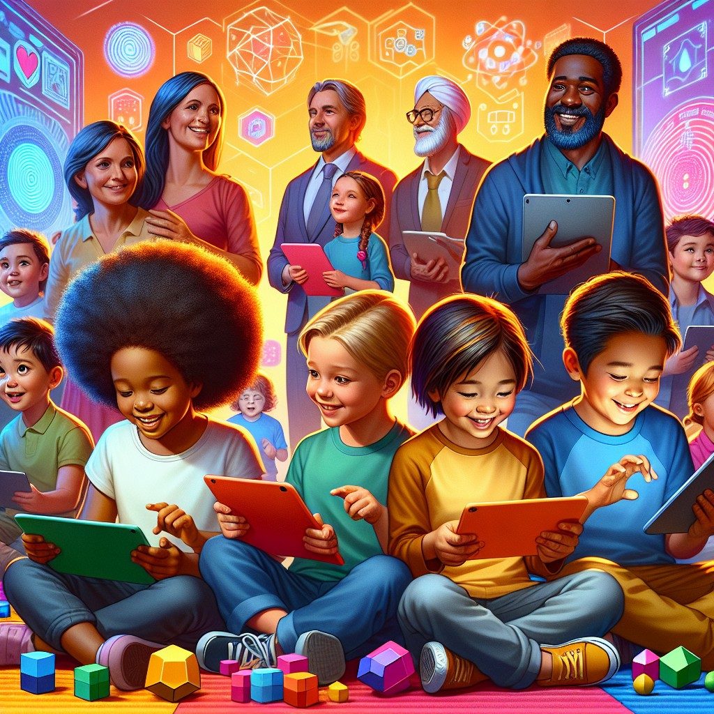 aplicații copii interactive