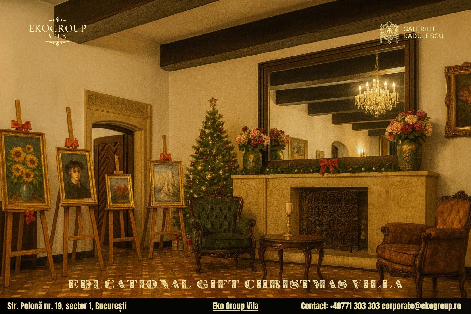 Cadouri de Crăciun copii: O vizită la expoziția 'Crăciunul anilor ’30' la Eko Group Vila – un dar cultural și educativ de neuitat