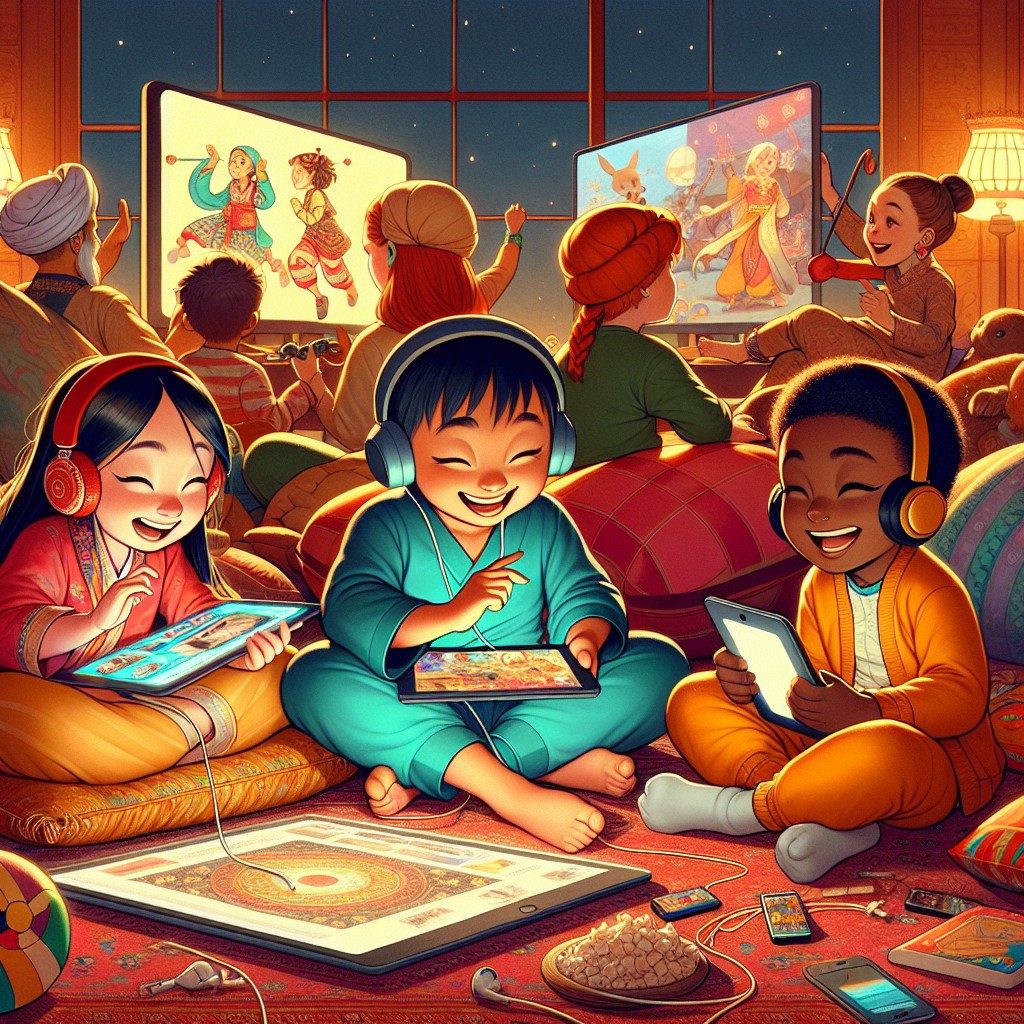 producții media copii